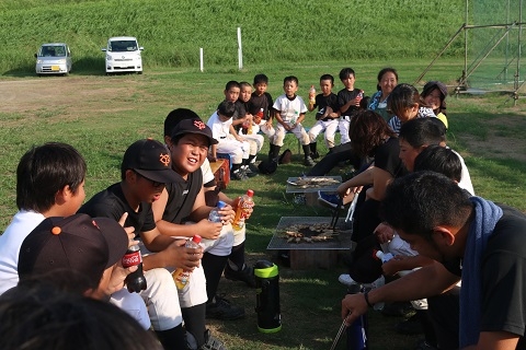 真夏のバーベキュー　8月２４日